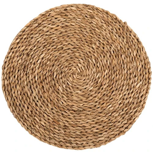 Set de table rond en rotin