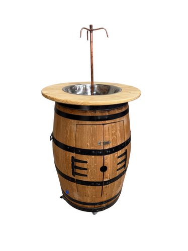 Fontaine à cocktail en chêne