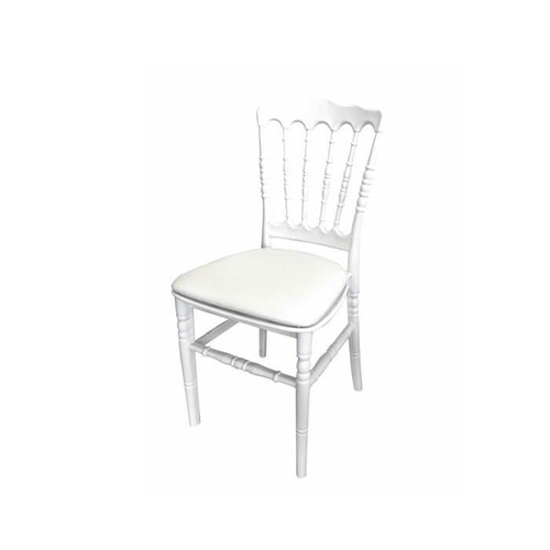 Chaise Napoléon blanche