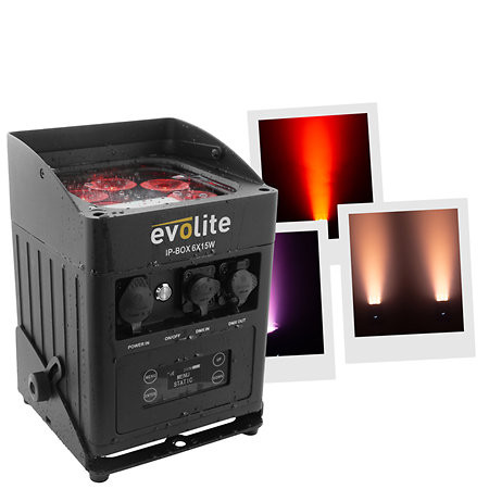PAR LED sur batterie