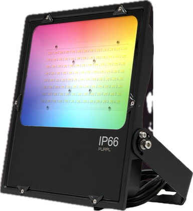 Projecteur LED RGB dimmable avec télécommande