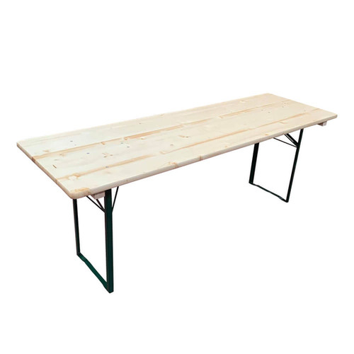 Table rectangulaire en bois