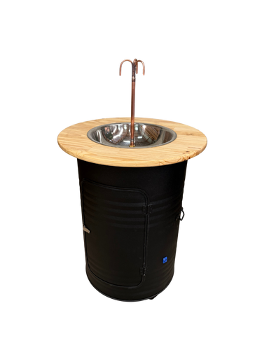 Fontaine à cocktail noire